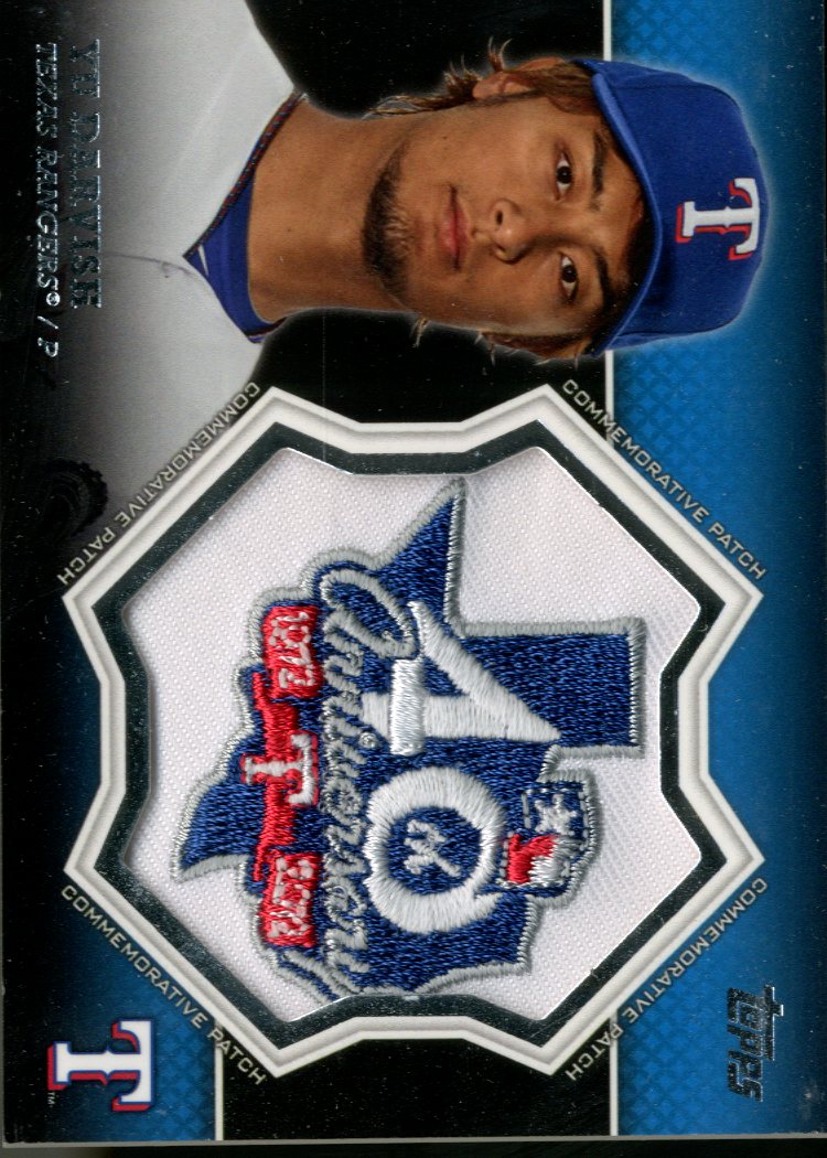 2013 Topps Manufactured Commemorative Patch #CP5 Yu Darvish