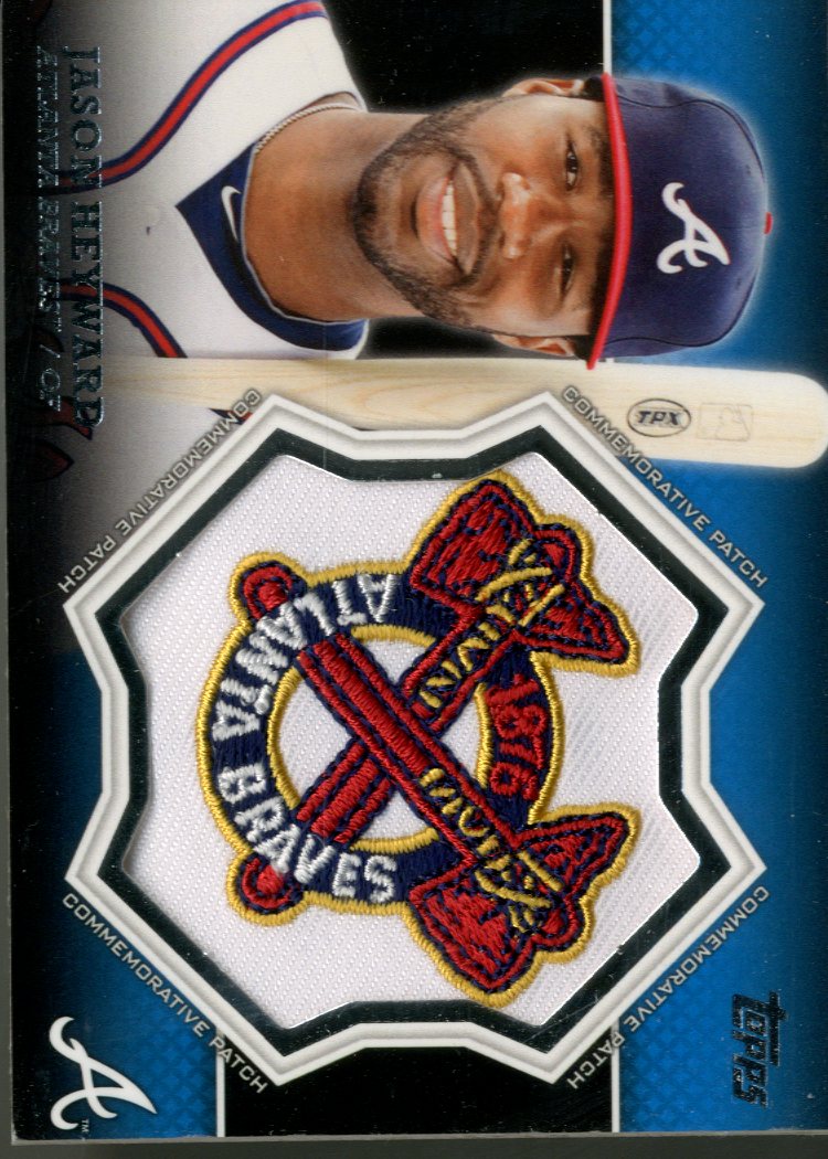 2013 Topps Manufactured Commemorative Patch #CP8 Jason Heyward
