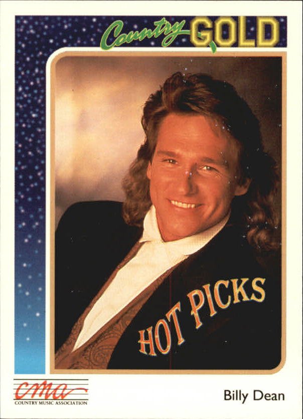 1992 Sterling Country Gold #4 Billy Dean
