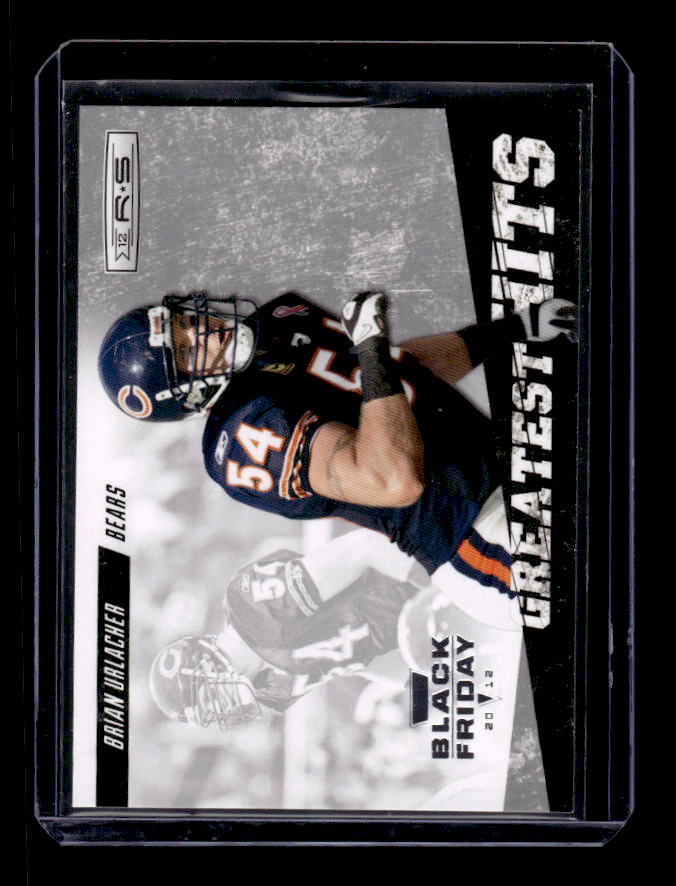 2012 Rookies and Stars Greatest Hits Black Friday #4 Brian Urlacher