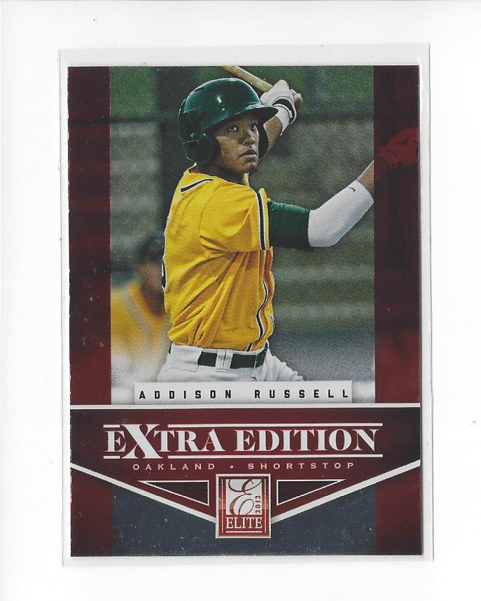 2012 Elite Extra Edition #1A Addison Russell/Batting