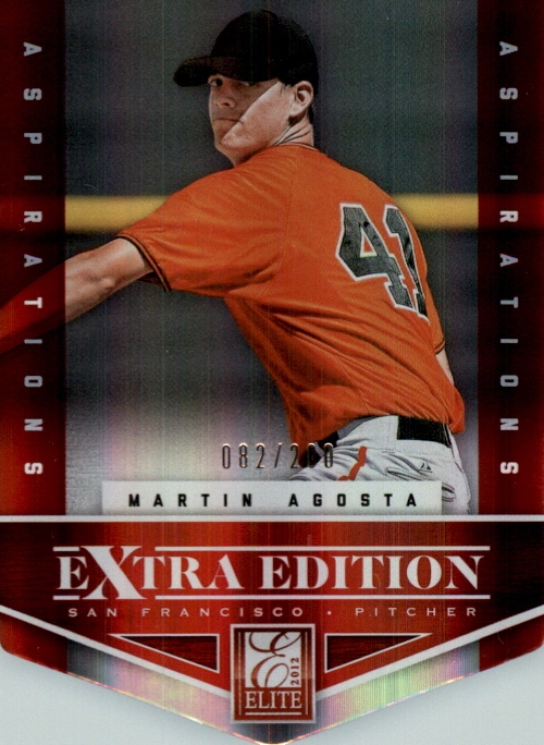 2012 Elite Extra Edition Aspirations #29 Martin Agosta