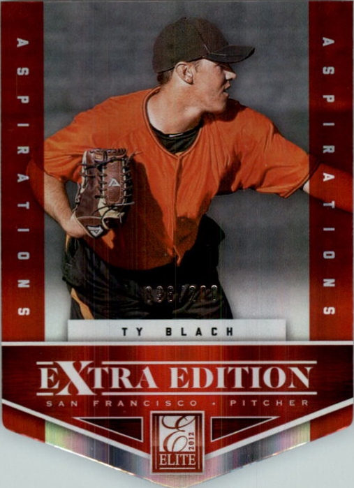2012 Elite Extra Edition Aspirations #60 Ty Blach