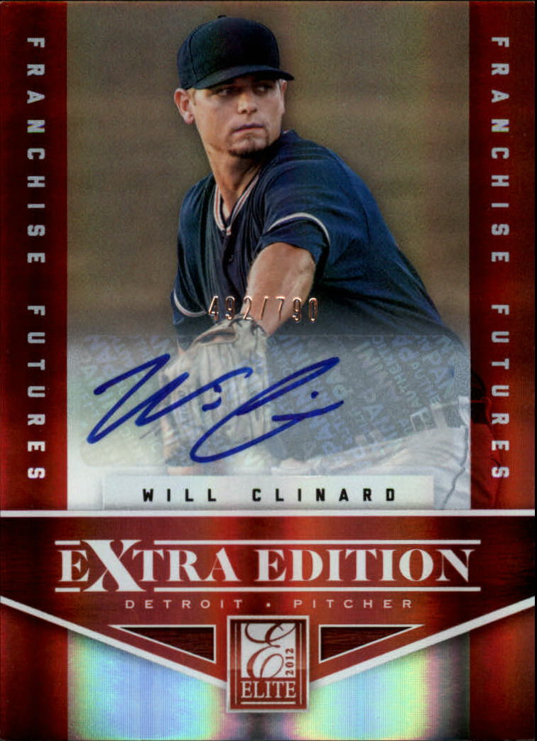 2012 Elite Extra Edition Franchise Futures Signatures #95 Will Clinard/790