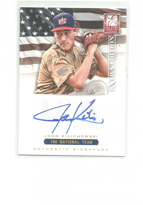 2012 Elite Extra Edition USA Baseball 18U Signatures #9 John Kilichowski