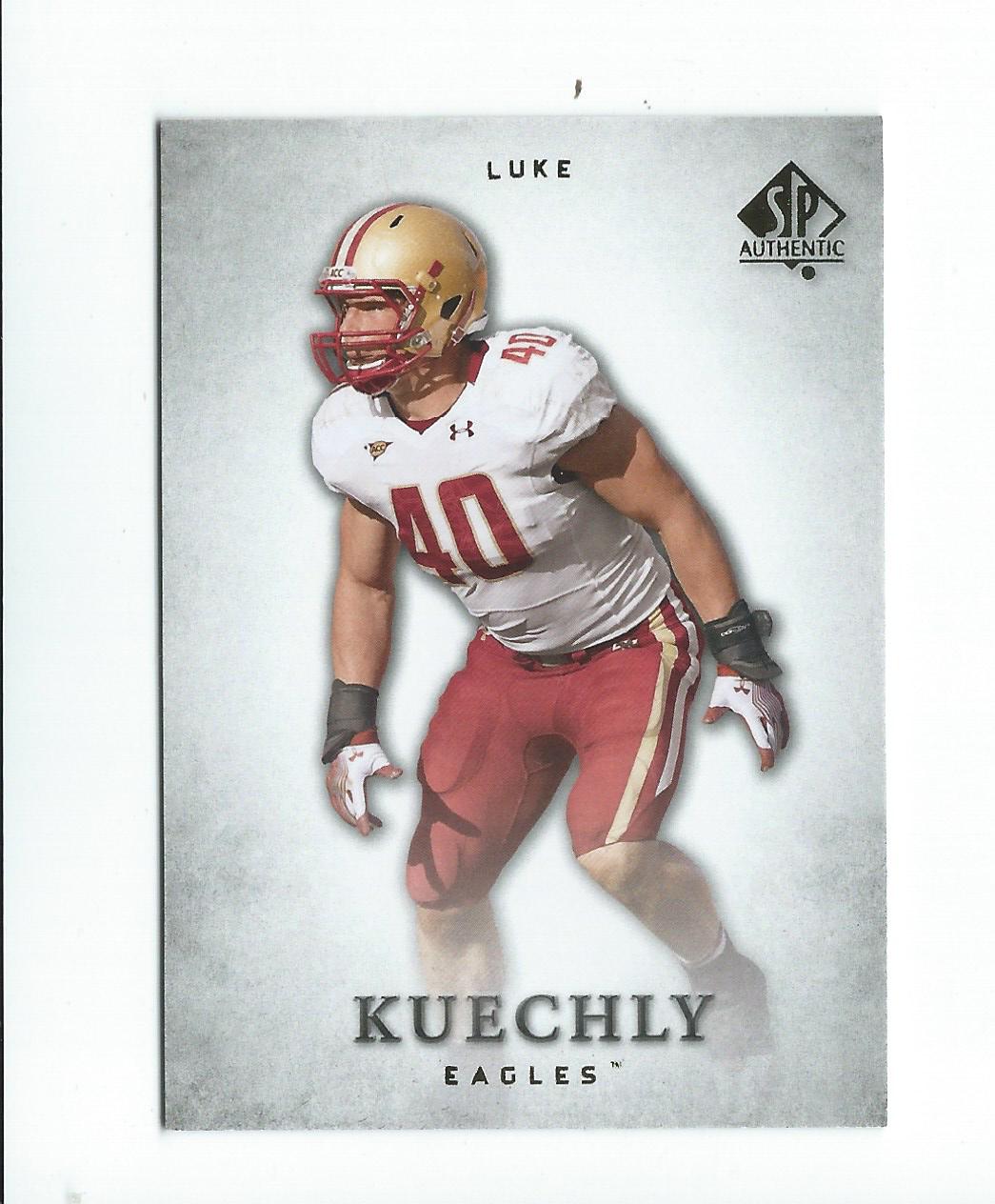 2012 SP Authentic #65 Luke Kuechly