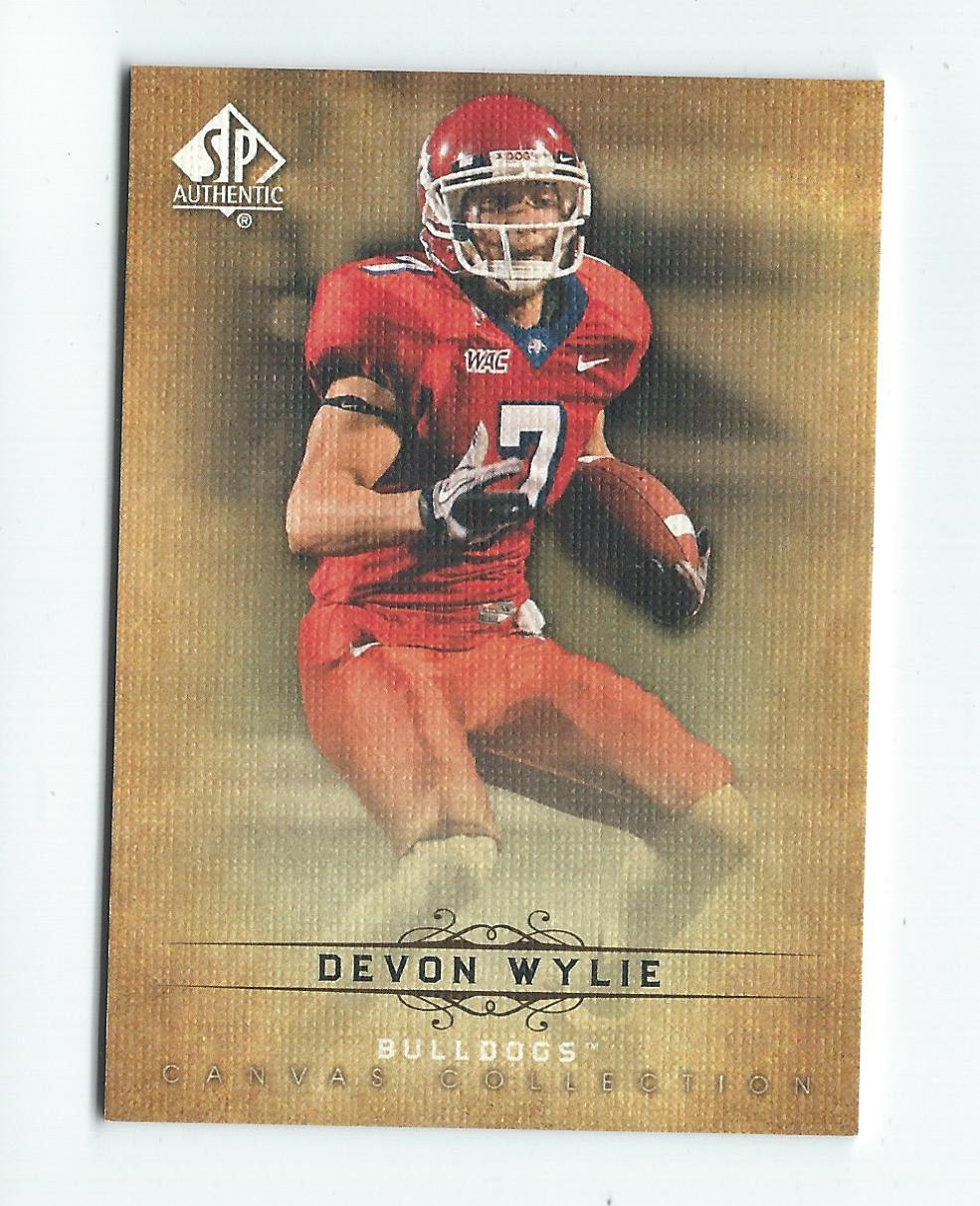 2012 SP Authentic Canvas Collection #CC27 Devon Wylie