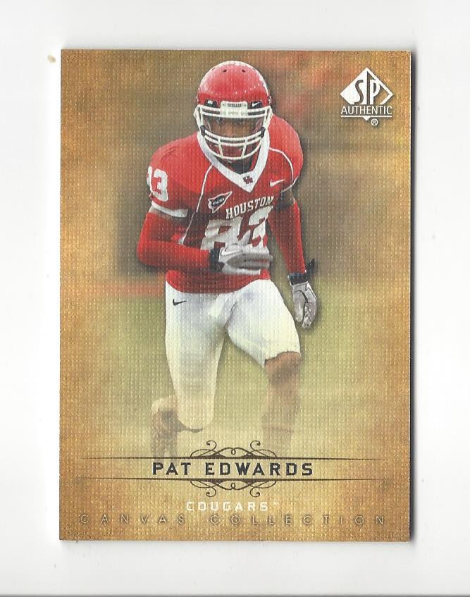 2012 SP Authentic Canvas Collection #CC73 Pat Edwards