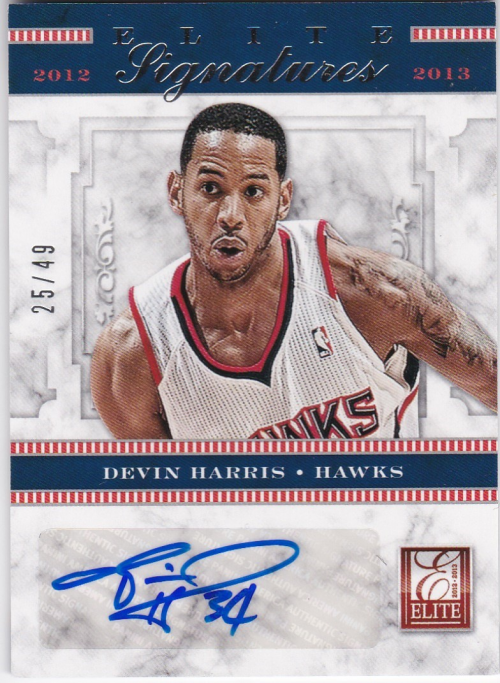 2012-13 Elite Signatures #32 Devin Harris/49