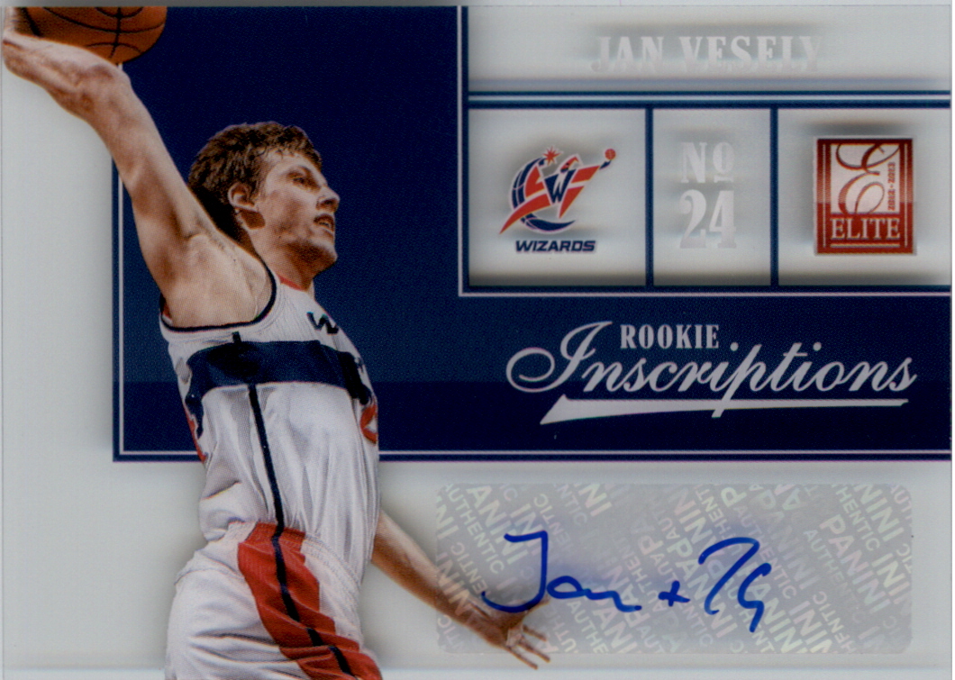 2012-13 Elite Rookie Inscriptions #47 Jan Vesely