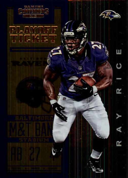 2012 Panini Contenders Playoff Ticket #9 Ray Rice