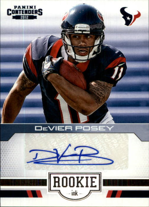 2012 Panini Contenders Rookie Ink #28 DeVier Posey/75*