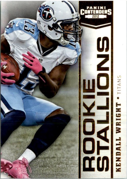 2012 Panini Contenders Rookie Stallions Gold #6 Kendall Wright