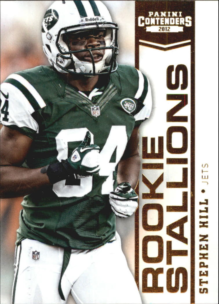 2012 Panini Contenders Rookie Stallions Gold #11 Stephen Hill