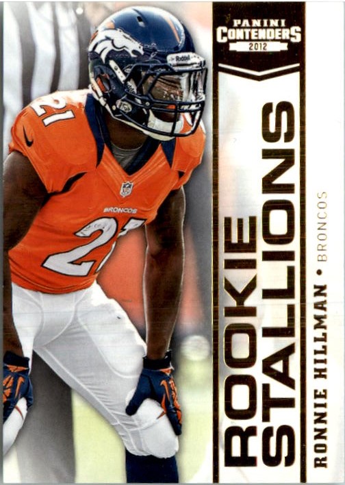 2012 Panini Contenders Rookie Stallions Gold #24 Ronnie Hillman