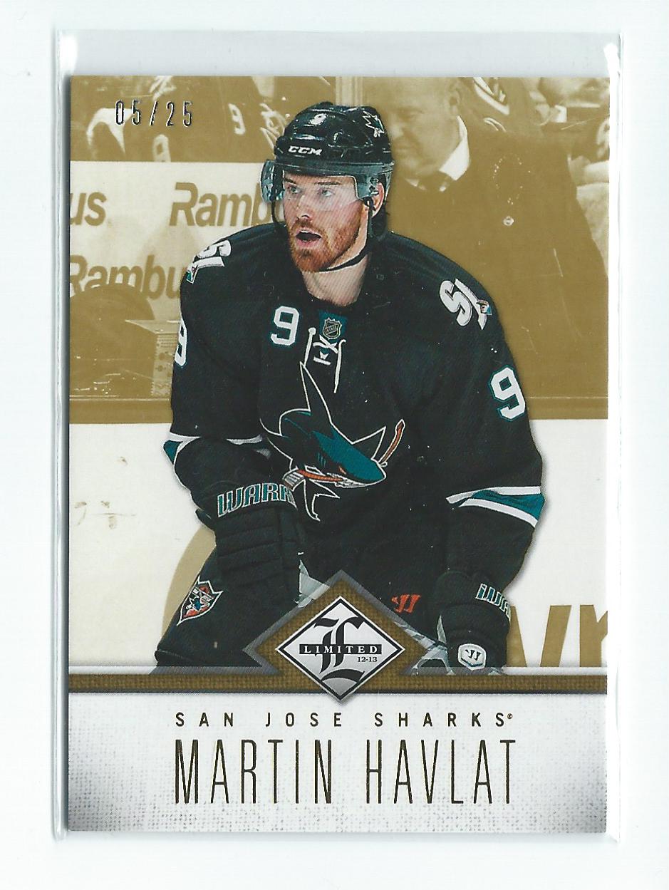 2012-13 Limited Gold #93 Martin Havlat