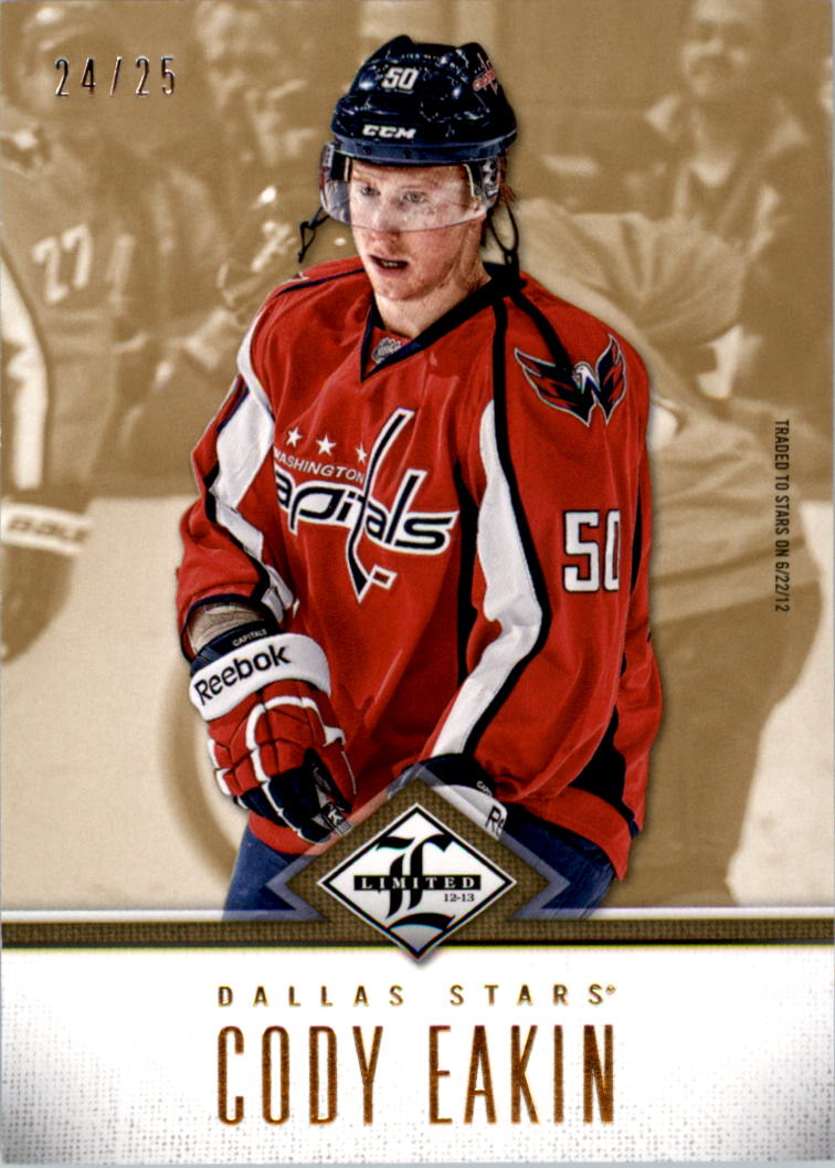 2012-13 Limited Gold #109 Cody Eakin