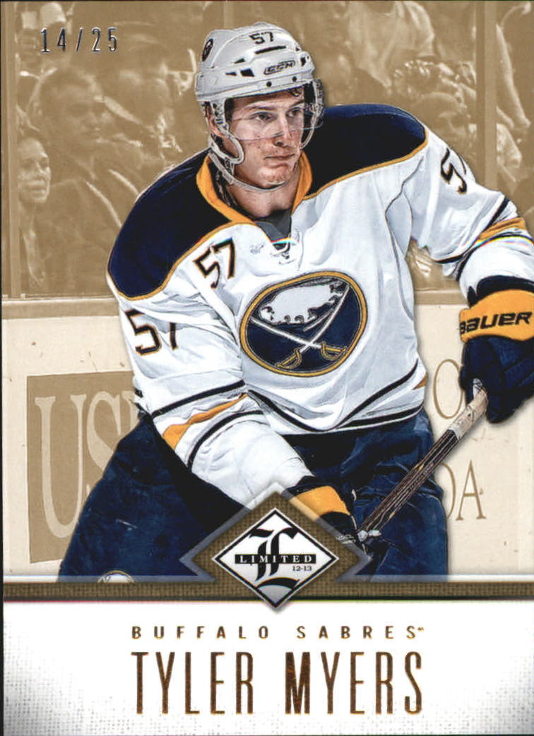 2012-13 Limited Gold #148 Tyler Myers