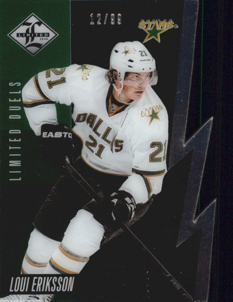 2012-13 Limited Duels Silver #LD8A Loui Eriksson