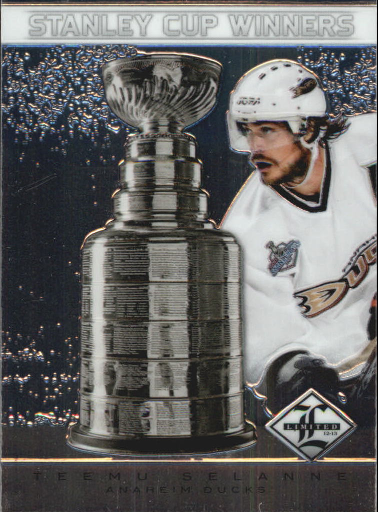 2012-13 Limited Stanley Cup Winners #SC34 Teemu Selanne
