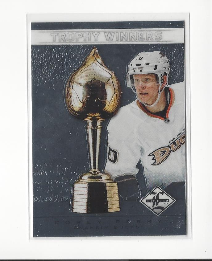 2012-13 Limited Trophy Winners #TW1 Corey Perry
