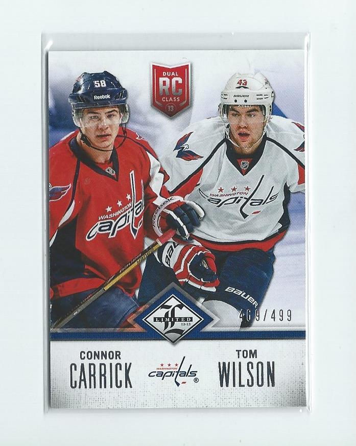2012-13 Limited Rookie Redemption #29 Connor Carrick/Tom Wilson