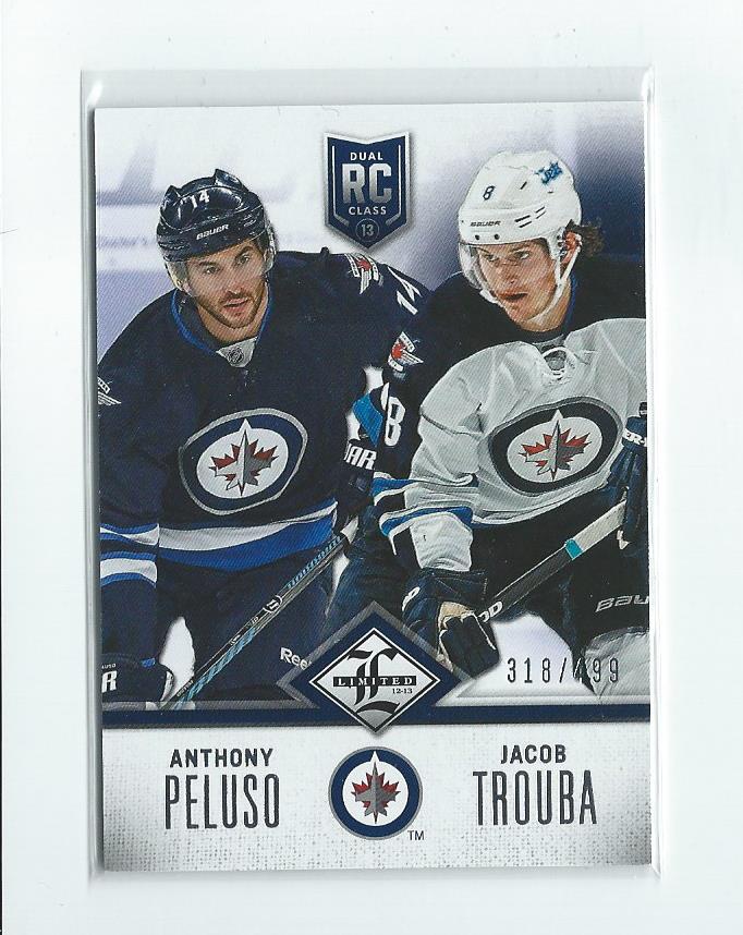 2012-13 Limited Rookie Redemption #30 Anthony Peluso/Jacob Trouba
