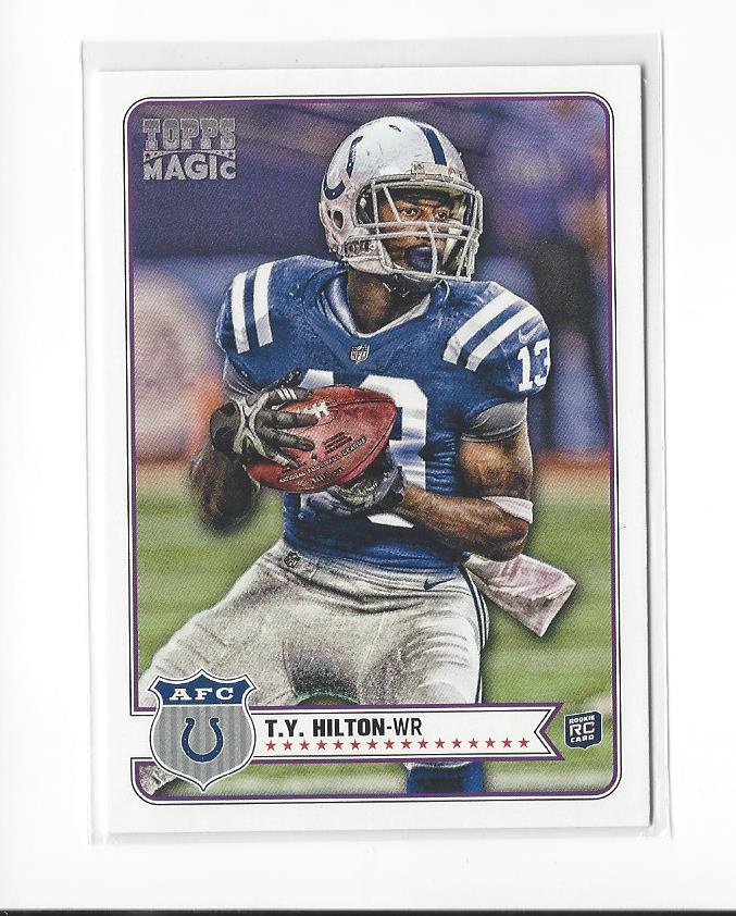 2012 Topps Magic #215 T.Y. Hilton RC