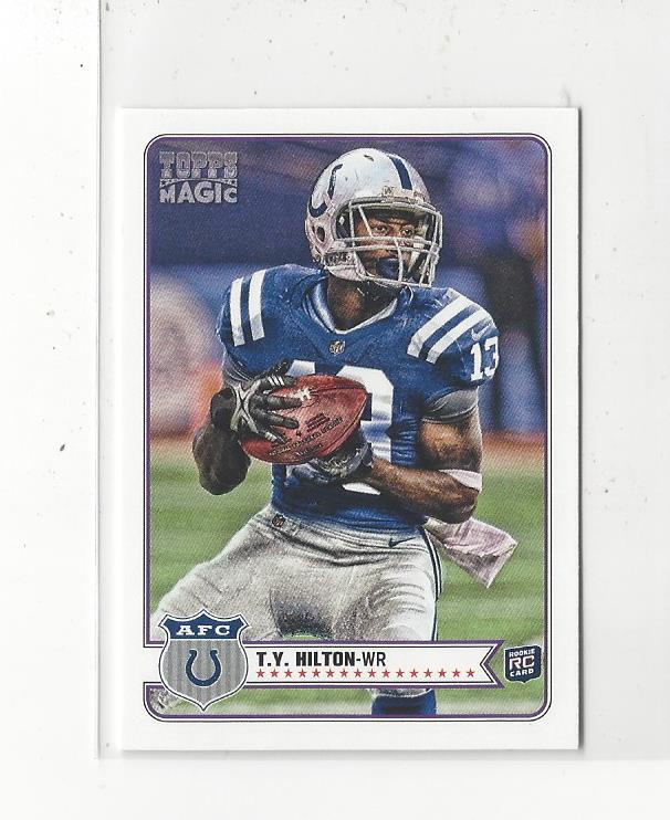 2012 Topps Magic Mini #215 T.Y. Hilton