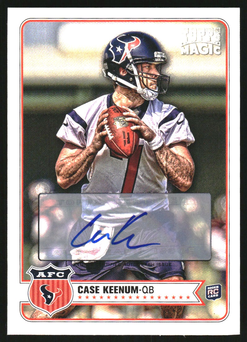 2012 Topps Magic Autographs #75 Case Keenum