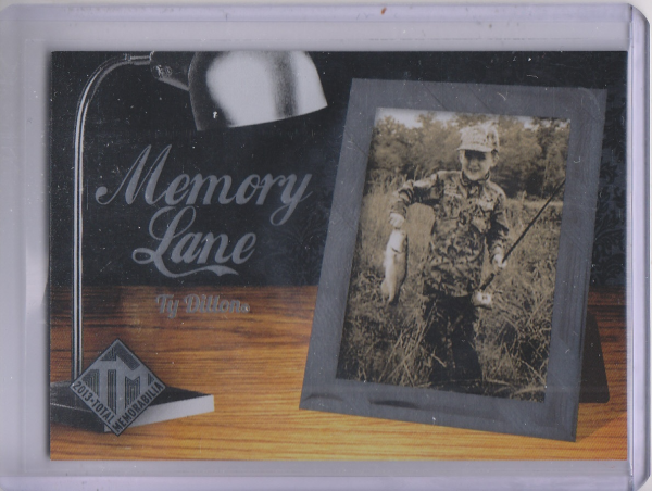 2013 Total Memorabilia Memory Lane #ML7 Ty Dillon