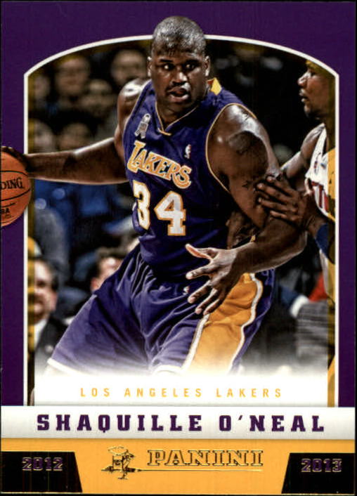 2012-13 Panini Gold Knight #195 Shaquille O'Neal