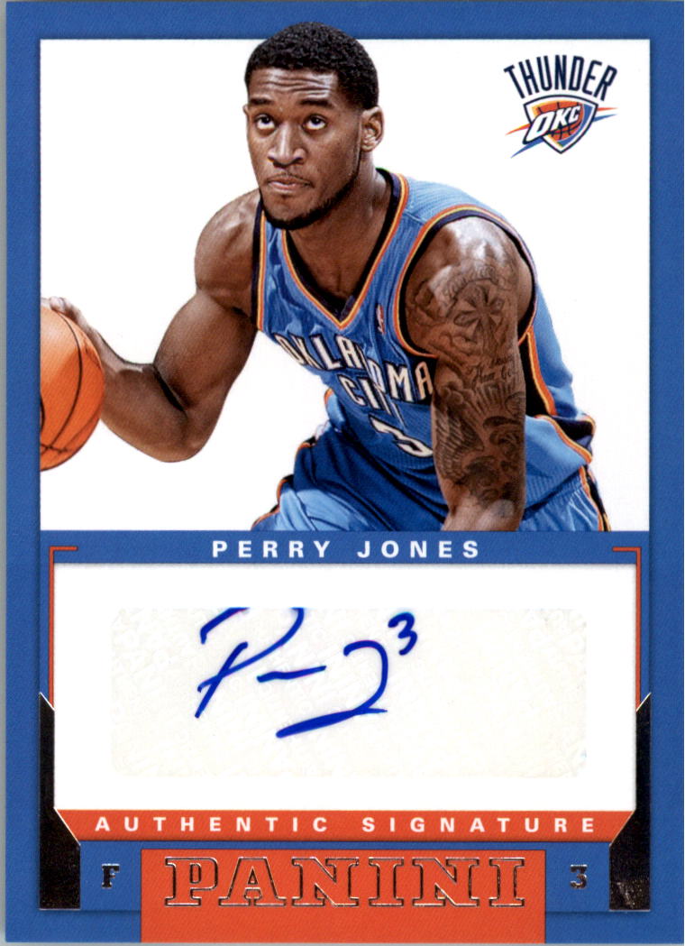 2012-13 Panini Rookie Signatures #15 Perry Jones