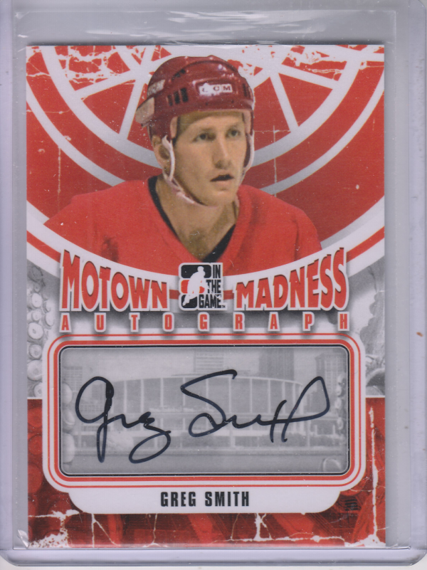 2012-13 ITG Motown Madness Autographs #AGSM Greg Smith