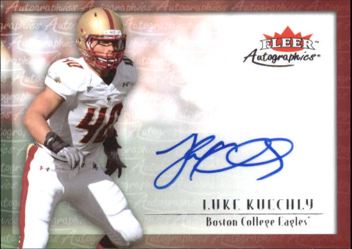 2012 Fleer Retro Autographics 2000 #00LK Luke Kuechly