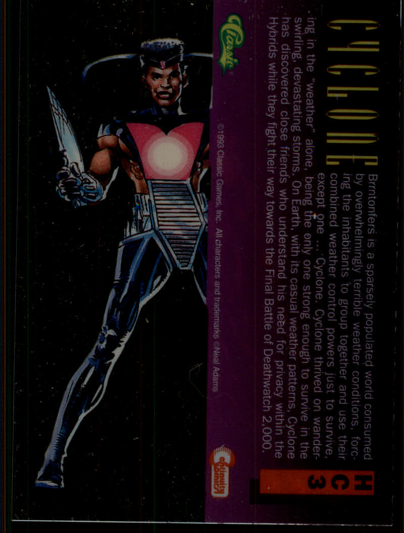 Deathwatch 2000 (1993 Classic) "Insert" Cards - Picture 15 of 15