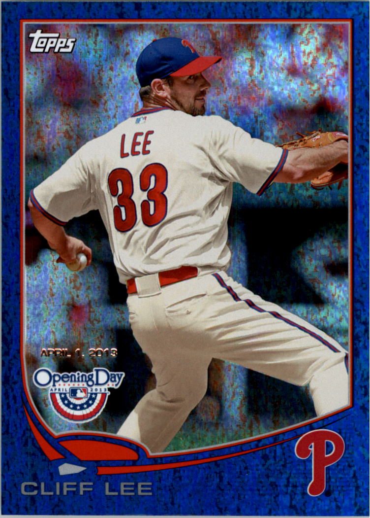 2013 Topps Opening Day Blue #57 Cliff Lee