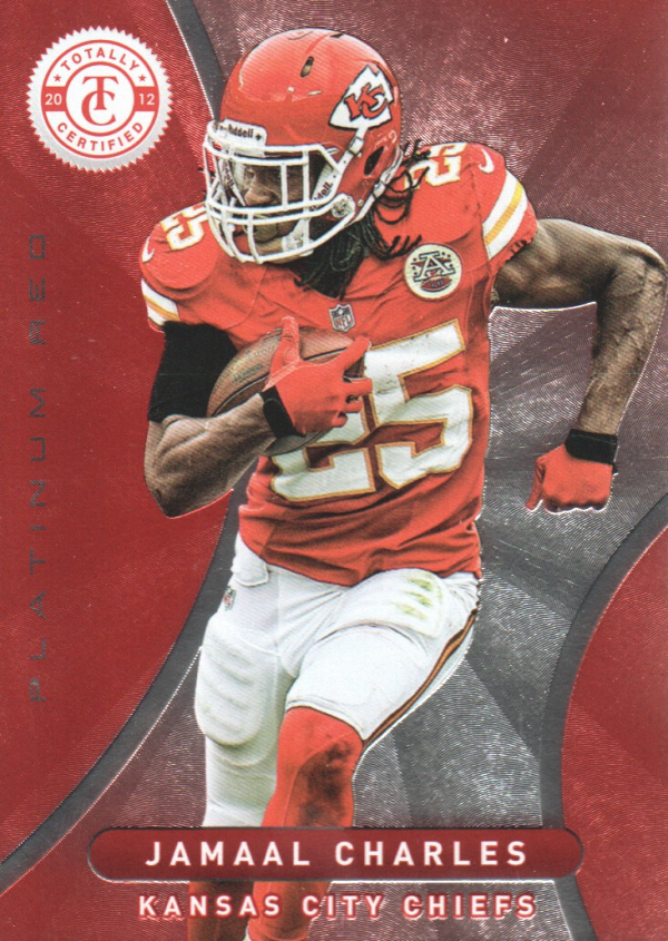 2012 Totally Certified #28 Jamaal Charles