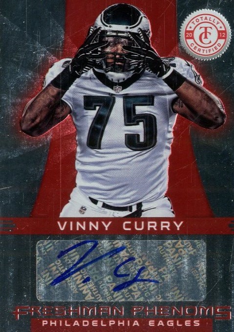 2012 Totally Certified #175 Vinny Curry AU/290 RC