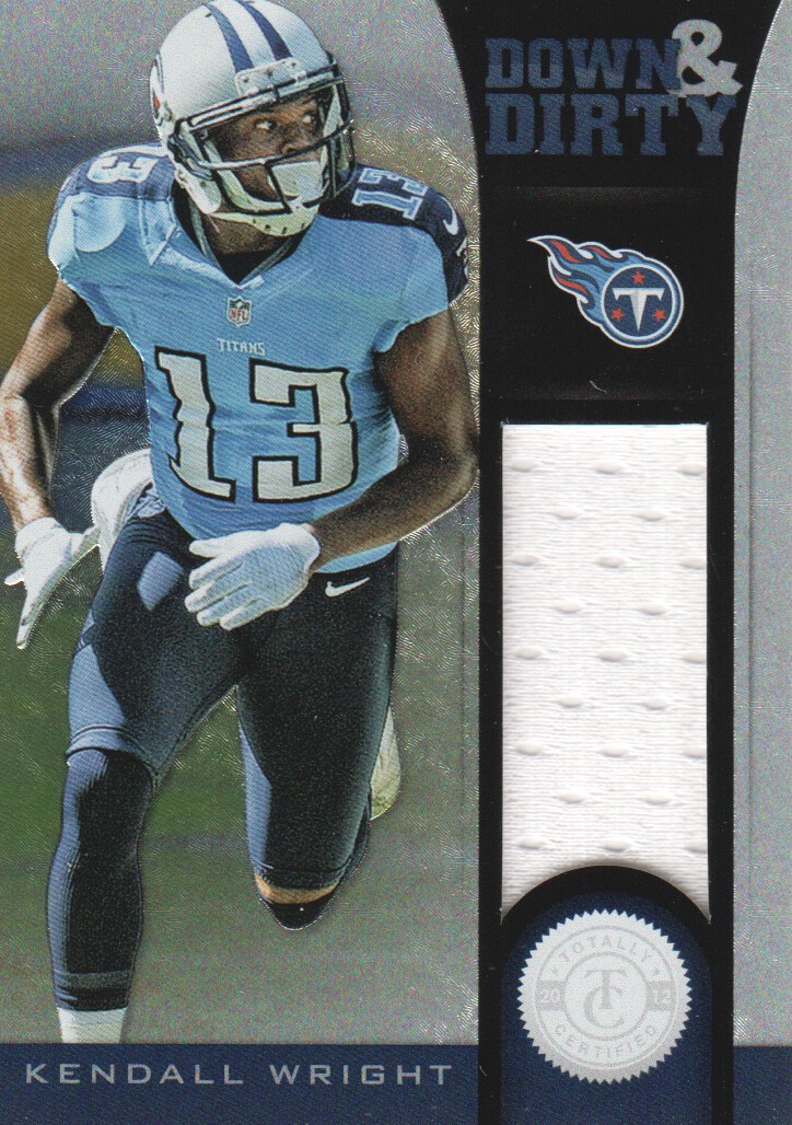 2012 Totally Certified Down and Dirty Materials #18 Kendall Wright/299