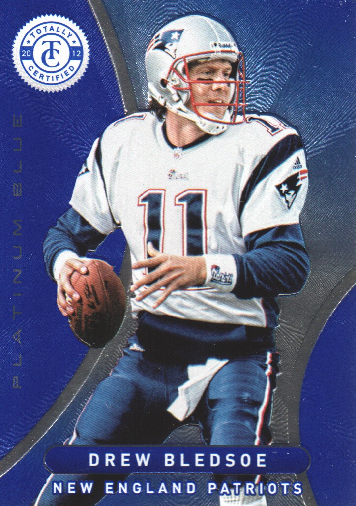 2012 Totally Certified Blue #73 Drew Bledsoe