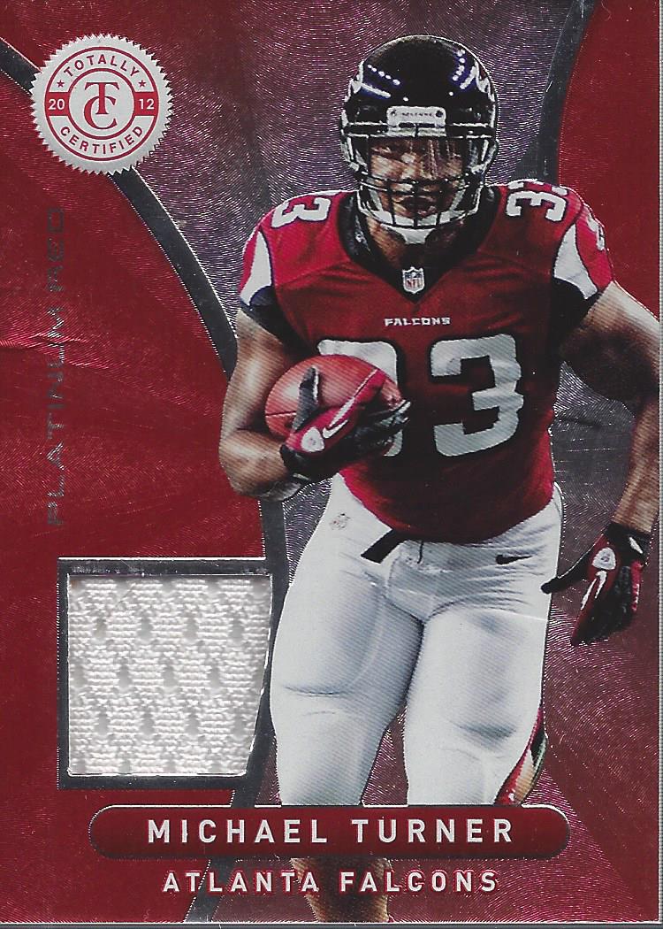 2012 Totally Certified Red Materials #4 Michael Turner/299