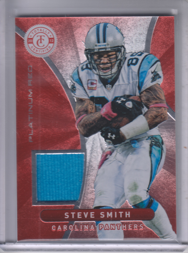 2012 Totally Certified Red Materials #12 Steve Smith/299