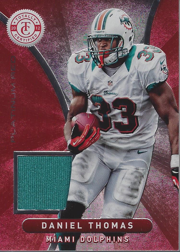 2012 Totally Certified Red Materials #59 Daniel Thomas/299