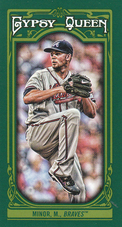 2013 Topps Gypsy Queen Mini Green #246 Mike Minor