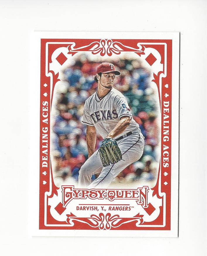 2013 Topps Gypsy Queen Dealing Aces #YD Yu Darvish