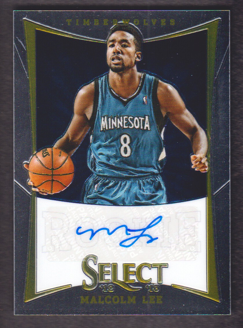 2012-13 Select #219 Malcolm Lee AU/449 RC