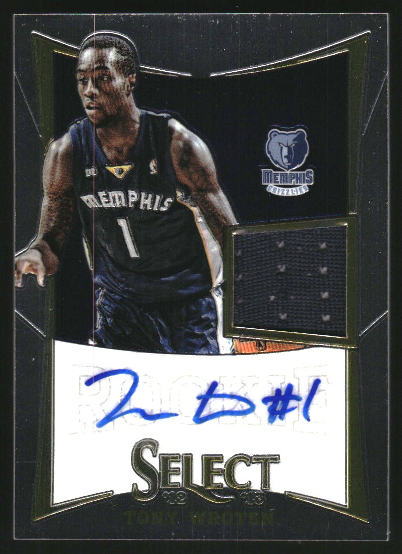 2012-13 Select #289 Tony Wroten JSY AU/249 RC