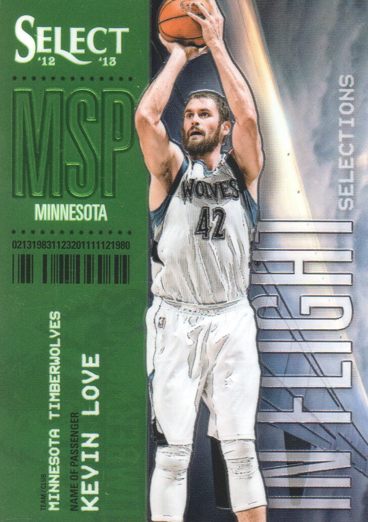 2012-13 Select In-Flight Selections #21 Kevin Love