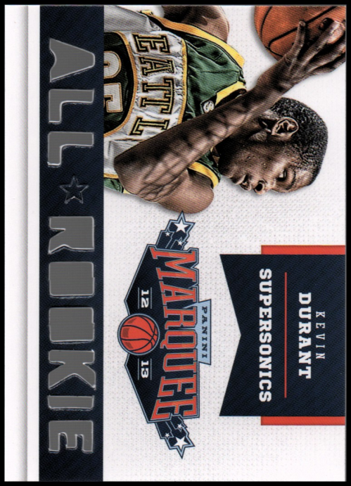 2012-13 Panini Marquee All-Rookie Team Laser Cut #12 Kevin Durant